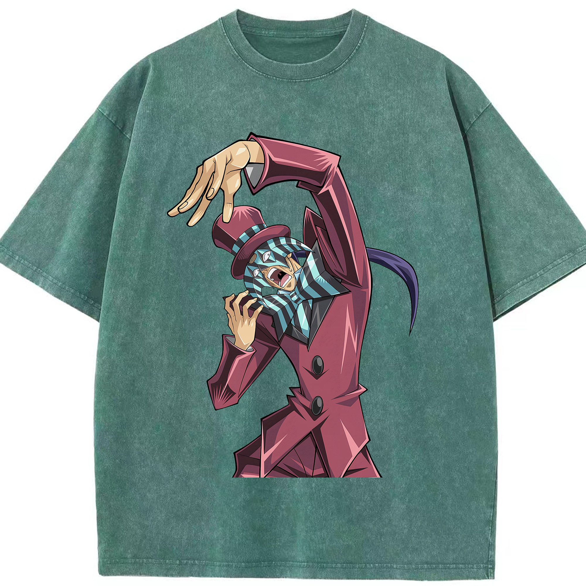 （画像用） 遊☆戯☆王 Yu-Gi-Oh! 綿100% ヴィンテージ風 半袖Tシャツ（フロントプリント）